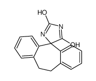 10',11'-Dihydrospiro[imidazolidine-4,5'-[5H]dibenzo[a,d]cycloheptene]-2,5-dione structure