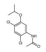 2,4-DICHLORO-5-(2-PROPYLOXY)ACETANILIDE结构式