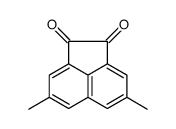 4,7-dimethylacenaphthylene-1,2-dione Structure