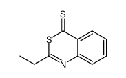 2-ethyl-3,1-benzothiazine-4-thione结构式