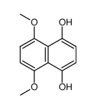 1,4-dihydroxy-5,8-dimethoxynaphthalene结构式