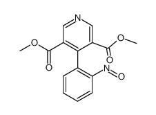 Dimethyl-4-(2-nitrosophenyl)pyridin-3,5-dicarboxylat Structure