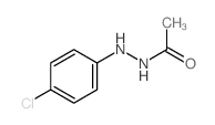 Acetic acid,2-(4-chlorophenyl)hydrazide结构式