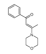 3-morpholin-4-yl-1-phenyl-but-2-en-1-one Structure