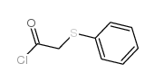 (phenylthio)acetyl chloride Structure