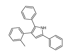 3-(2-methylphenyl)-2,5-diphenyl-1H-pyrrole Structure