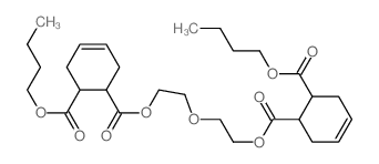 4-Cyclohexene-1,2-dicarboxylicacid, 2,2'-(oxydiethylene) dibutyl ester (8CI) Structure