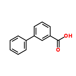 3-苯基苯甲酸结构式