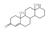 10a,12a-dimethyl-2,3,4,4a,4b,5,6,9,10,10b,11,12-dodecahydro-1H-naphtho[2,1-f]quinolin-8-one结构式