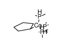 Co(cyclo-C5H8)PMe3)3结构式