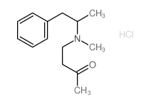 4-(methyl-(1-phenylpropan-2-yl)amino)butan-2-one结构式