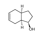 (+/-)-(1R*,6S*,7R*)-bicyclo[4.3.0]non-3-en-7-ol Structure