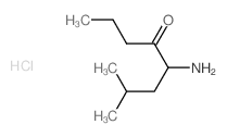 4-Octanone,5-amino-7-methyl-, hydrochloride (1:1)结构式