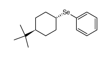 trans-1-phenylselenenyl-4-tert-butylcyclohexane Structure