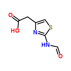 (2-Formamido-1,3-thiazol-4-yl)acetic acid Structure