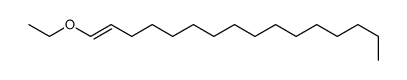 1-ethoxyhexadec-1-ene Structure