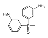 Bis(m-aminophenyl)methylphosphine oxide Structure