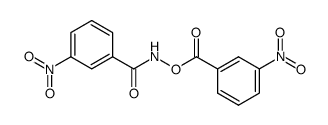 N,O-bis-(3-nitro-benzoyl)-hydroxylamine结构式