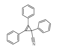 1,2,3-triphenylcycloprop-2-ene-1-carbonitrile Structure