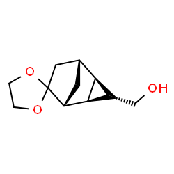 Spiro[1,3-dioxolane-2,6-tricyclo[3.2.1.02,4]octane]-3-methanol, (1R,2R,3S,4S,5R)- (9CI) Structure