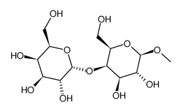 methyl 4-O-galactopyranosylgalactopyranoside结构式