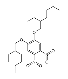 1,2-bis(2-ethylhexoxy)-4,5-dinitrobenzene Structure