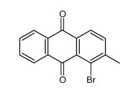 1-bromo-2-methyl-anthraquinone Structure