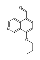 8-propoxyisoquinoline-5-carbaldehyde结构式