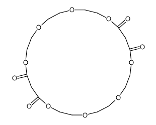 1,4,7,10,14,17,20,23-octaoxacyclohexacosane-11,13,24,26-tetrone结构式