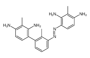4,4'-[[2(or 4)-methyl-1,3-phenylene]azo]bis[2(or 6)-methylbenzene-1,3-diamine] picture
