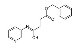benzyl 4-oxo-4-(pyridin-3-ylamino)butanoate结构式