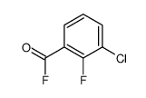 3-CHLORO-2-FLUOROBENZOYL FLUORIDE 98 structure