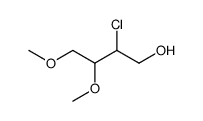2-chloro-3,4-dimethoxy-butan-1-ol Structure