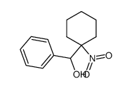 (1-Nitro-cyclohexyl)-phenyl-methanol Structure