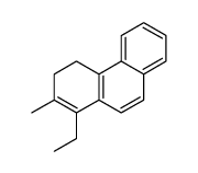 1-ethyl-2-methyl-3,4-dihydro-phenanthrene结构式