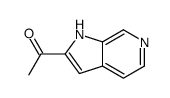 1-(1H-pyrrolo[2,3-c]pyridin-2-yl)ethanone Structure