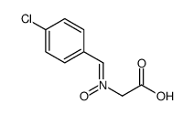 N-(carboxymethyl)-1-(4-chlorophenyl)methanimine oxide Structure