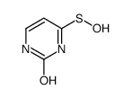 4-Pyrimidinesulfenic acid, 1,2-dihydro-2-oxo- (9CI) Structure