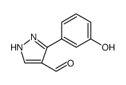 1H-Pyrazole-4-carboxaldehyde, 3-(3-hydroxyphenyl)图片