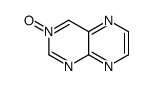 Pteridine, 3-oxide (9CI) Structure