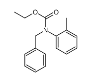 ethyl N-benzyl-N-(2-methylphenyl)carbamate结构式