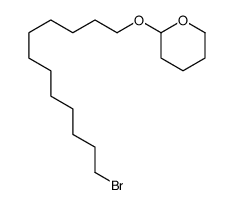 2-(12-bromododecoxy)oxane Structure