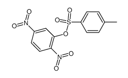 Toluene-4-sulfonic acid 2,5-dinitro-phenyl ester Structure