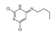N-butyl-2,6-dichloropyrimidin-4-amine Structure