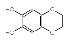 1,4-苯并二噁烷-6,7-二醇结构式