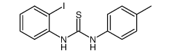 1-(2-iodophenyl)-3-(p-tolyl)thiourea Structure