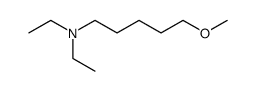 1-Pentanamine, N,N-diethyl-5-methoxy Structure