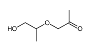 2-Propanone, 1-(2-hydroxy-1-methylethoxy)- (9CI) Structure