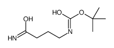 tert-butyl N-(4-amino-4-oxobutyl)carbamate图片