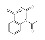 Acetamide, N-acetyl-N-(2-nitrophenyl) Structure